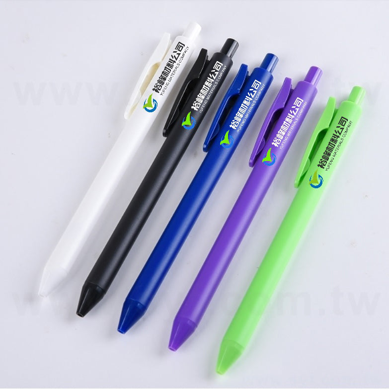 大筆夾磨砂廣告筆-UV彩色印刷