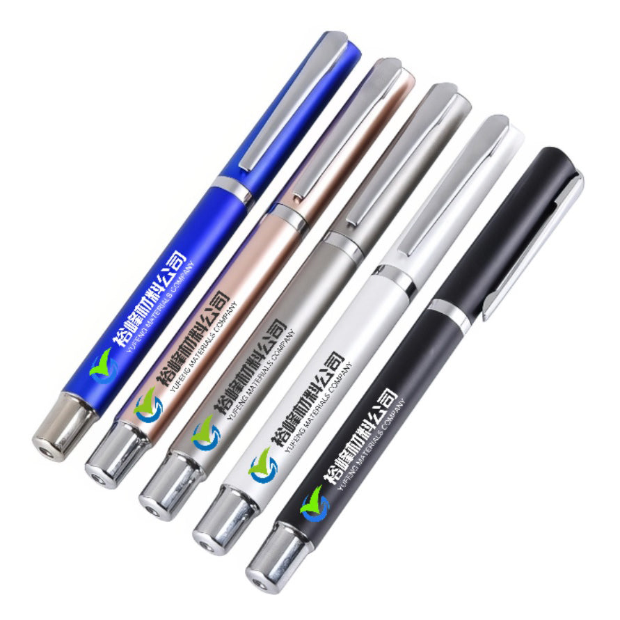 商務開蓋中性筆-UV彩色印刷