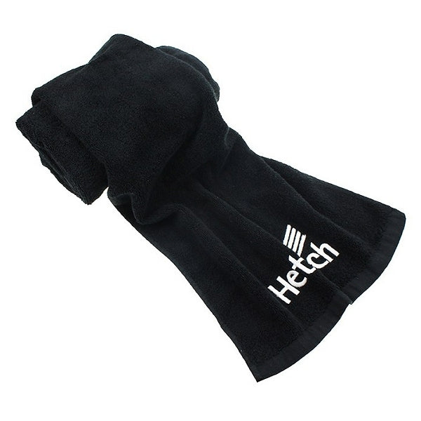 加厚吸水黑毛巾