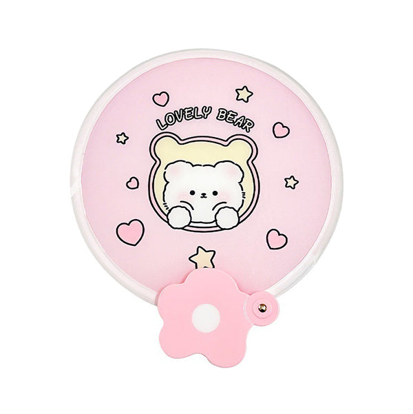 花朵造型手柄廣告扇