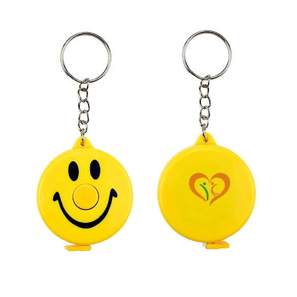 1.5m卡通笑臉圓形卷尺