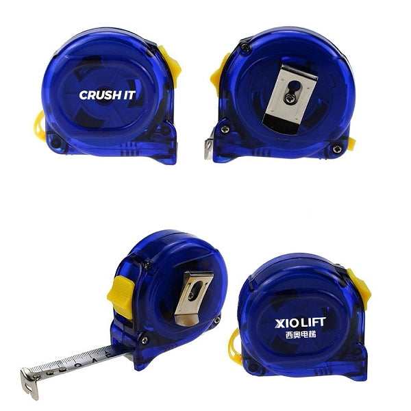 5m藍色透明殼卷尺