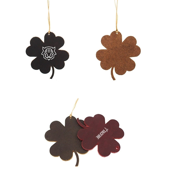 四葉草造型皮質書簽