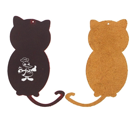 貓咪造型皮質書簽