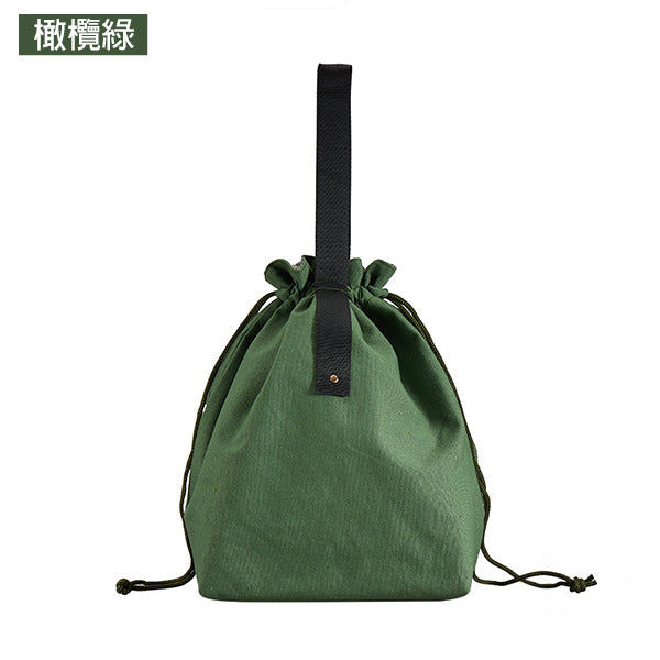 帆布束口保溫保冷提袋