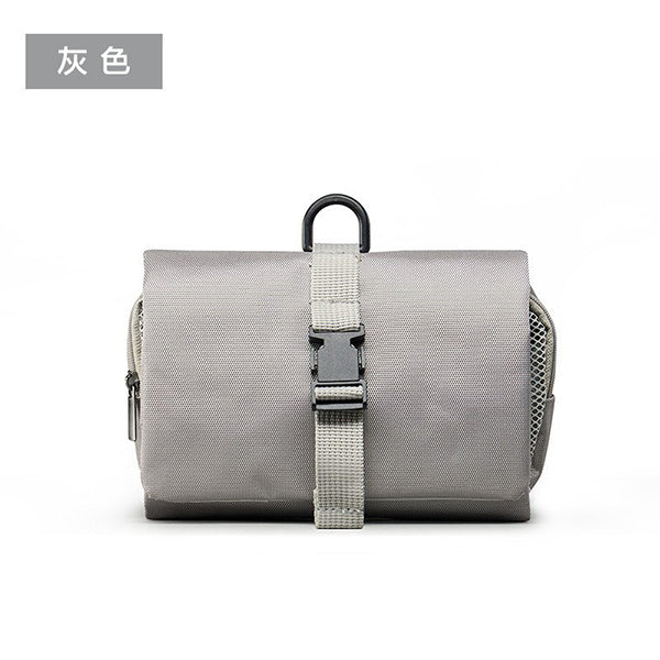 牛津布掛勾摺疊盥洗包-旅行收納袋