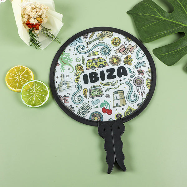 直徑20cm摺疊手柄飛盤扇