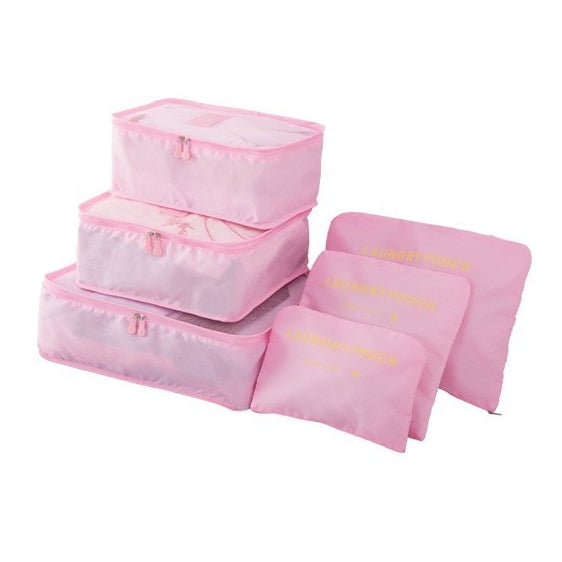 牛津布旅行收納6件組