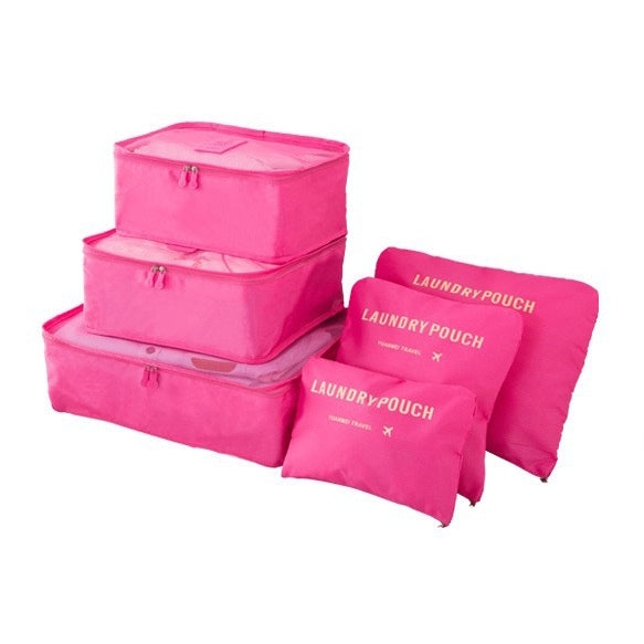 牛津布旅行收納6件組