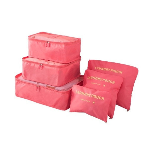 牛津布旅行收納6件組