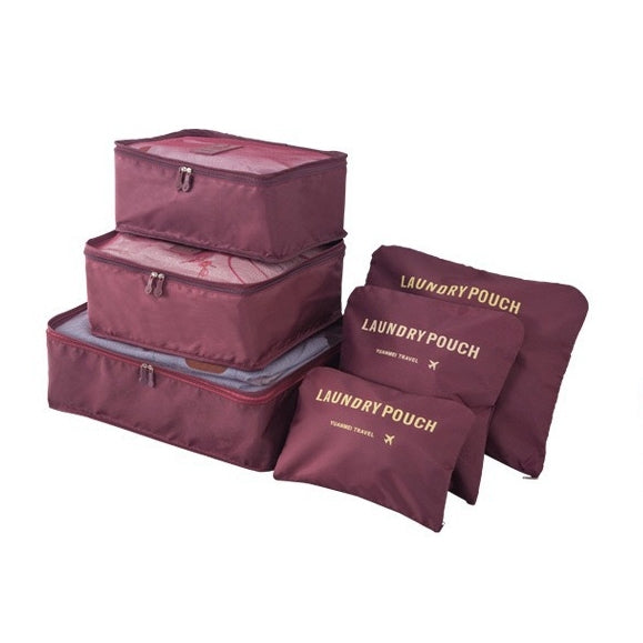 牛津布旅行收納6件組