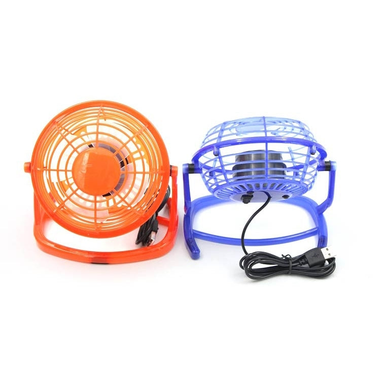 4寸USB迷你塑膠桌面電風扇