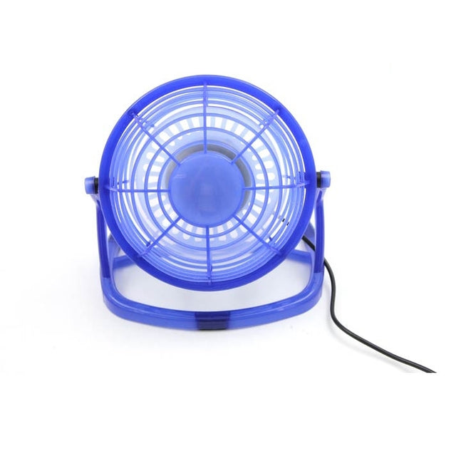 4寸USB迷你塑膠桌面電風扇