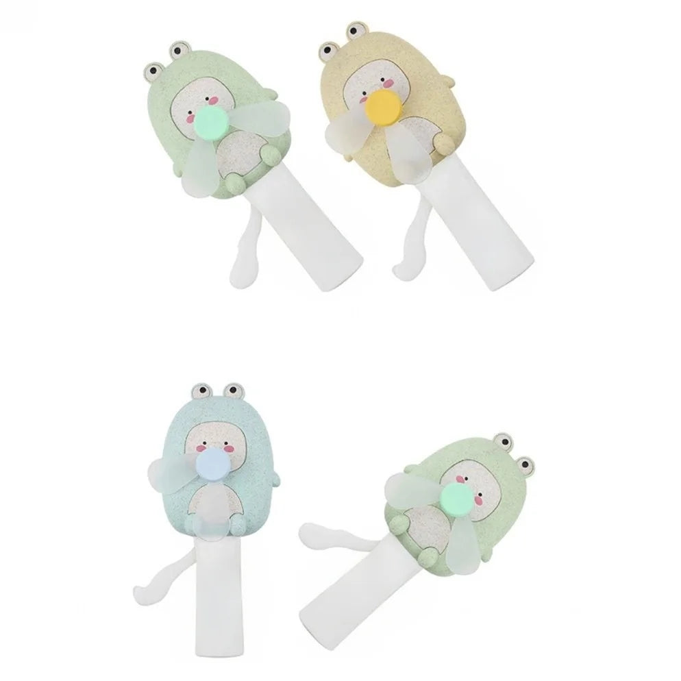 卡通造型手壓小風扇