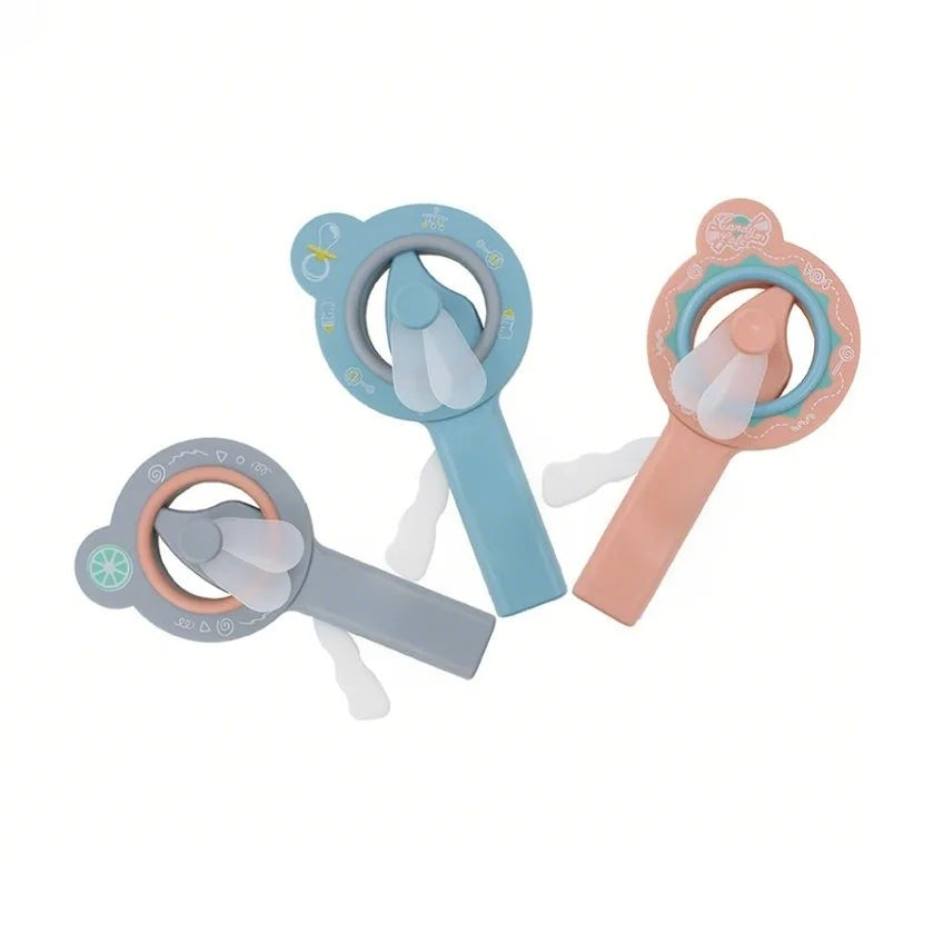 隨身手壓兩葉片風扇