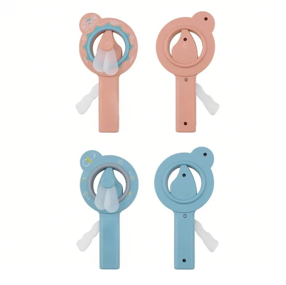 隨身手壓兩葉片風扇