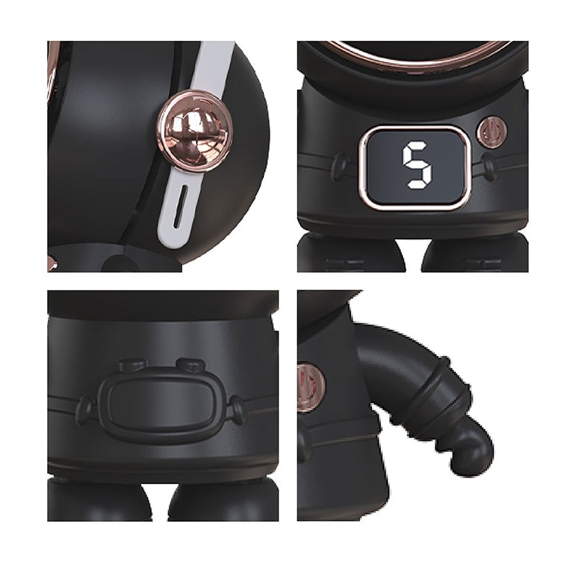 太空人造型USB掛脖風扇