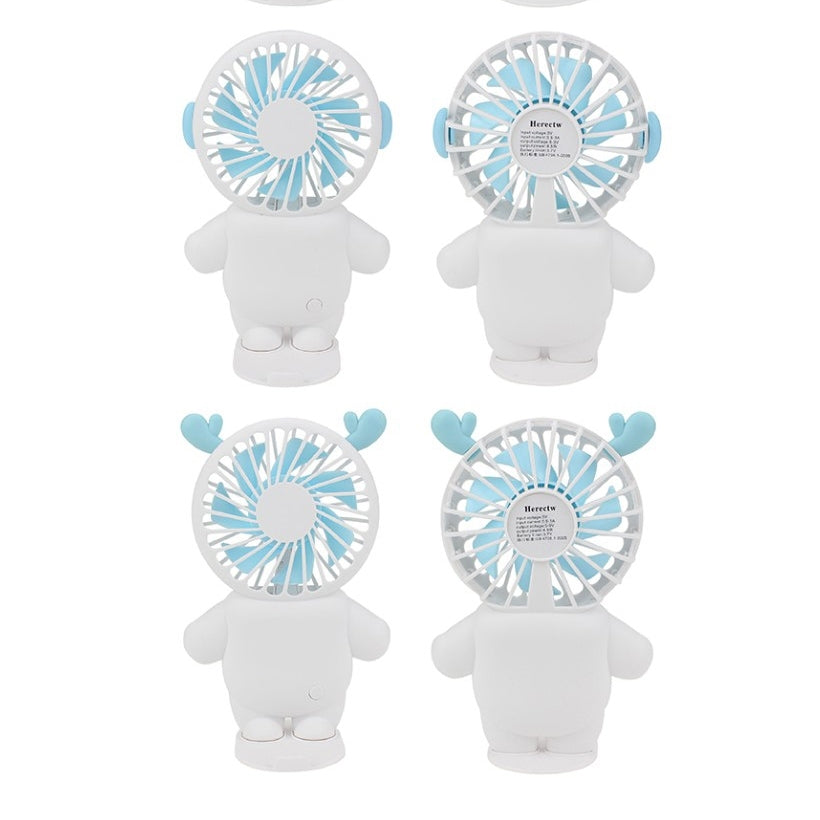 USB迷你手機支架小風扇