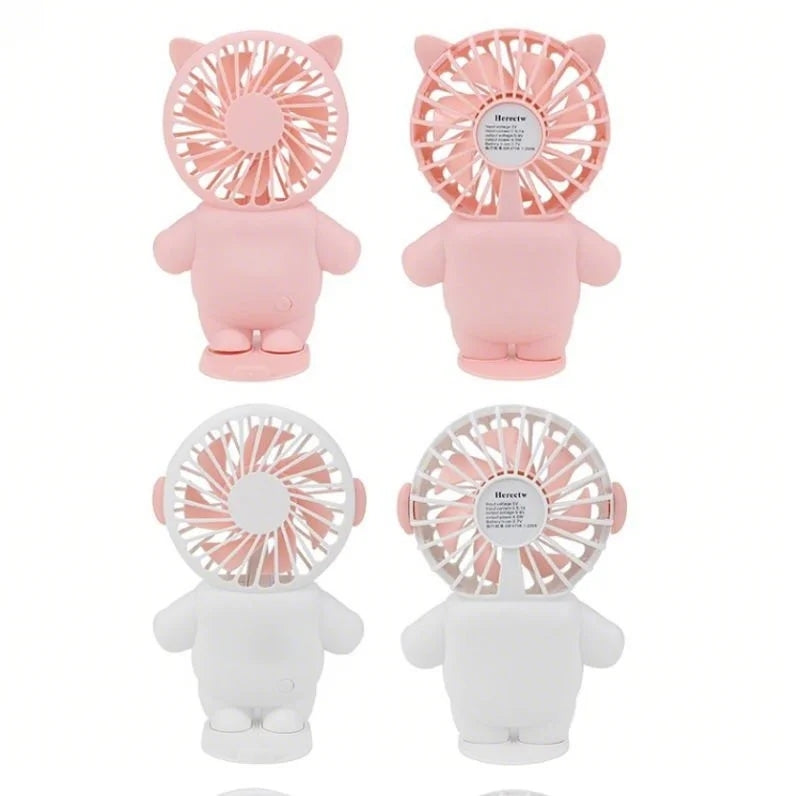 USB迷你手機支架小風扇