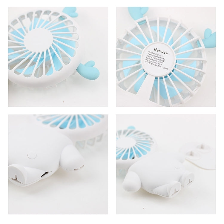 USB迷你手機支架小風扇