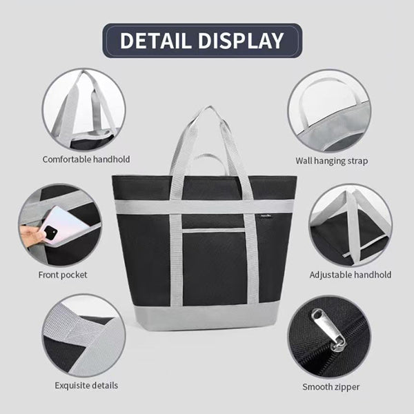 牛津布大容量雙層鋁箔加厚保冷保溫袋