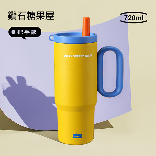 不鏽鋼吸管保溫杯