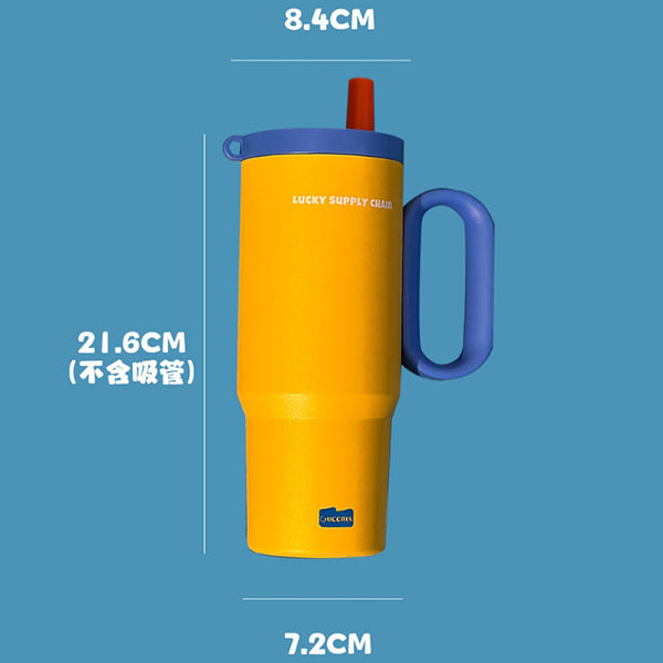 不鏽鋼吸管保溫杯