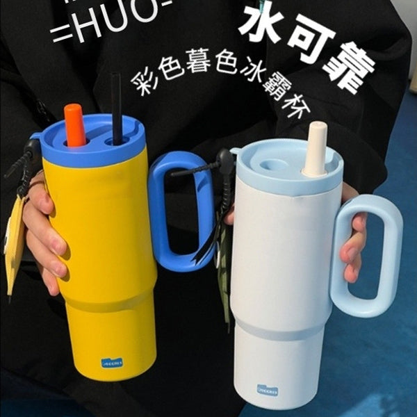 不鏽鋼吸管保溫杯