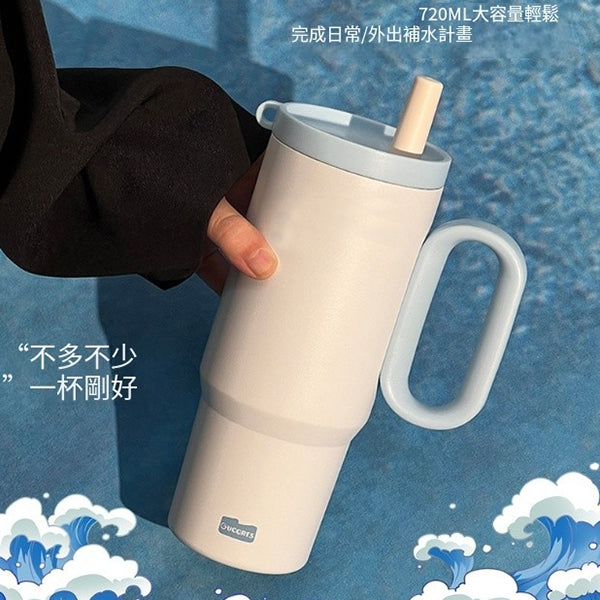 不鏽鋼吸管保溫杯