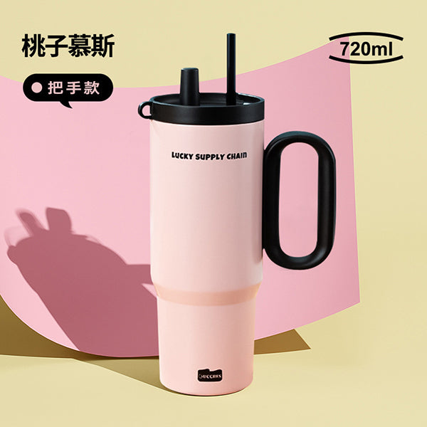 不鏽鋼吸管保溫杯