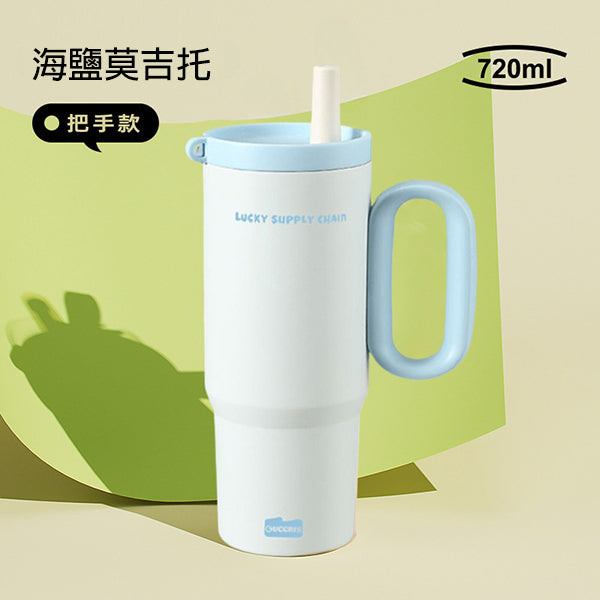 不鏽鋼吸管保溫杯