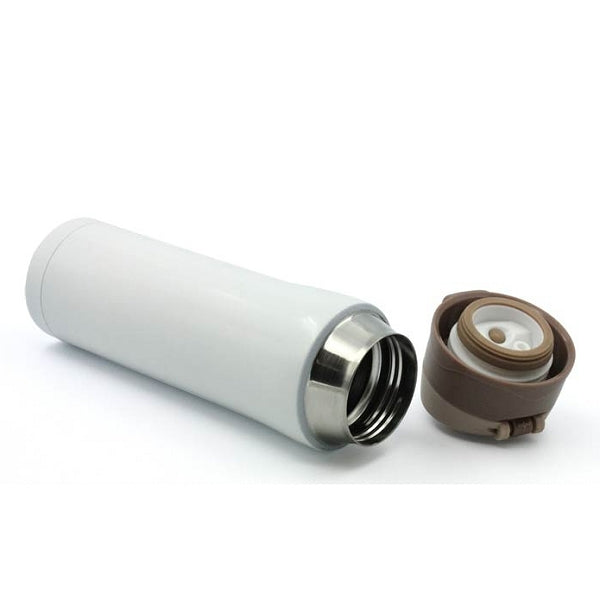 雙層真空不鏽鋼彈蓋保溫杯