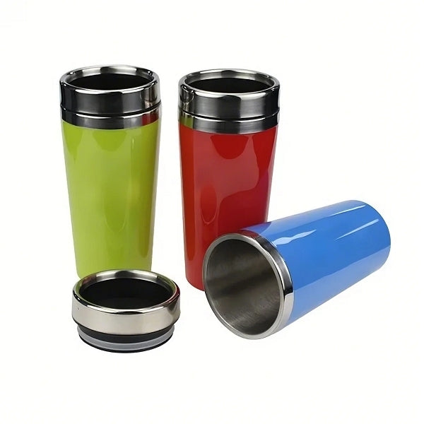 380ml炫彩雙層車用保溫杯