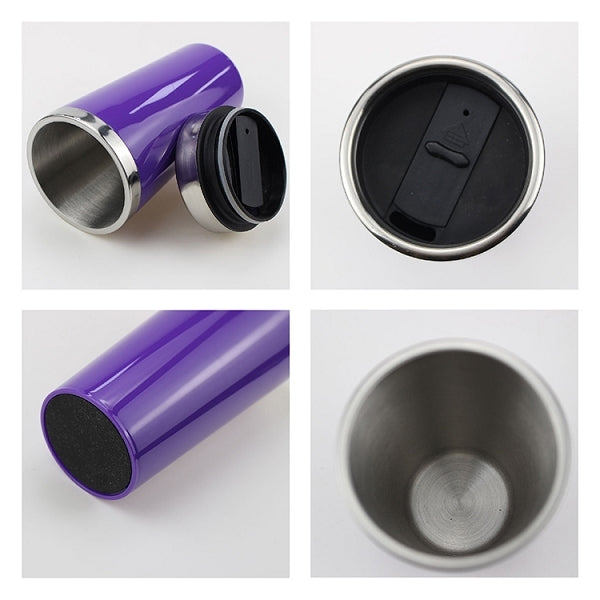 380ml炫彩雙層車用保溫杯