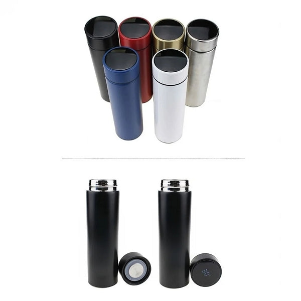 500ml智能顯示感溫保溫杯