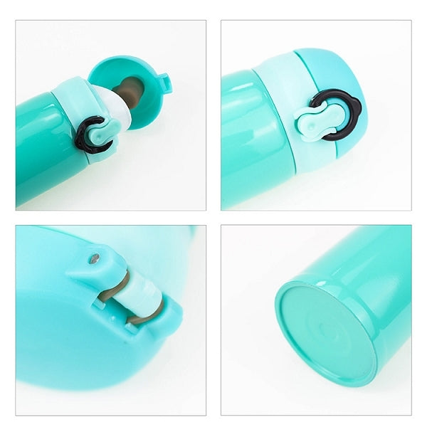 500ml按壓彈蓋便攜保溫杯