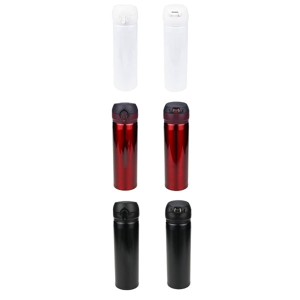 500ml按壓彈蓋便攜保溫杯