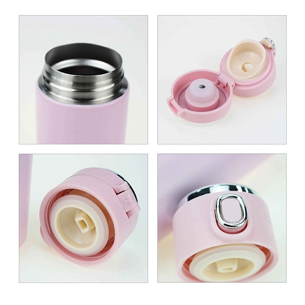 400ml溫度顯示彈蓋保溫杯