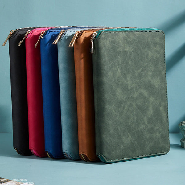 A5拉鍊包活頁筆記本