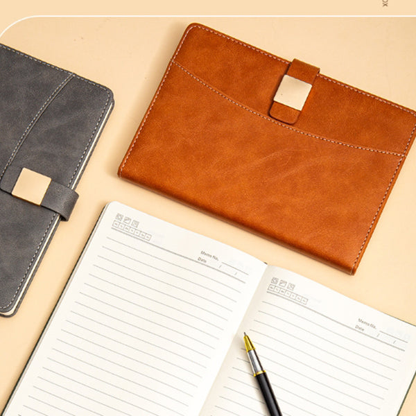 A5客製化PU皮革筆記本