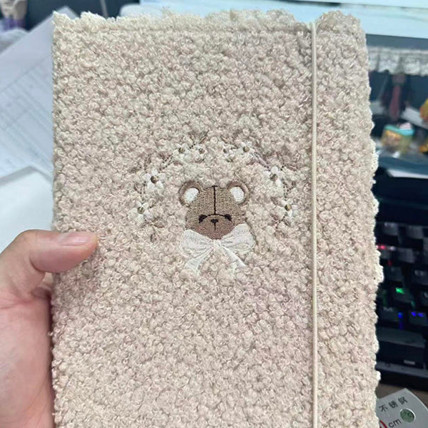 A5毛絨封面筆記本