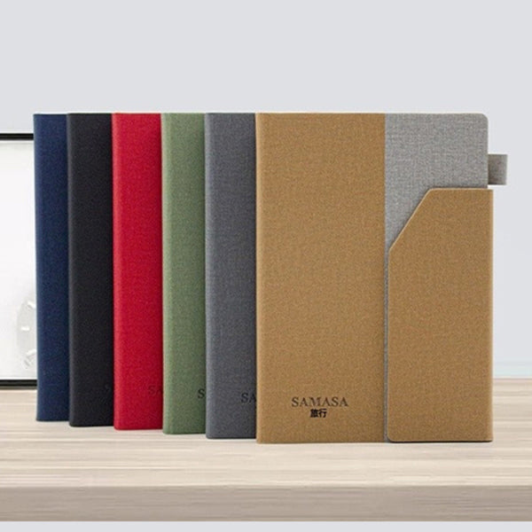 拼色PU皮筆記本