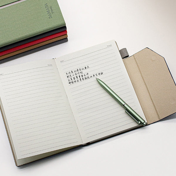 拼色PU皮筆記本