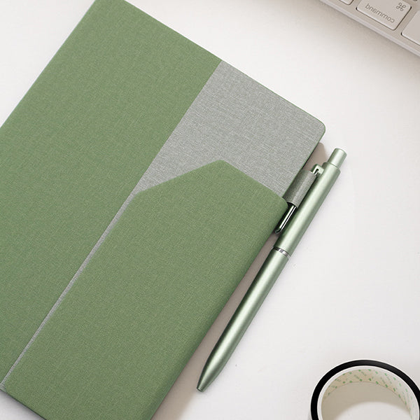 拼色PU皮筆記本