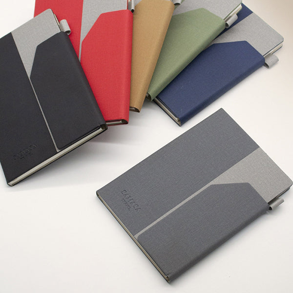 拼色PU皮筆記本