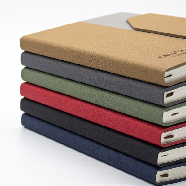 拼色PU皮筆記本