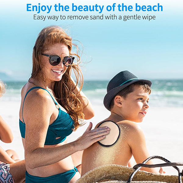 親膚棉質沙灘除沙手套