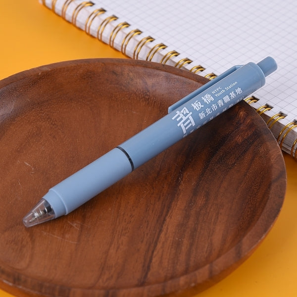 按壓式中油筆-客製廣告筆