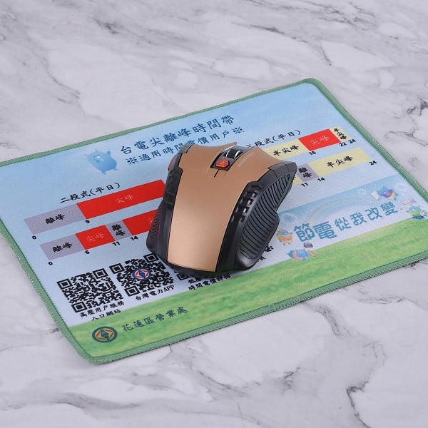 拷克邊超細纖維滑鼠墊