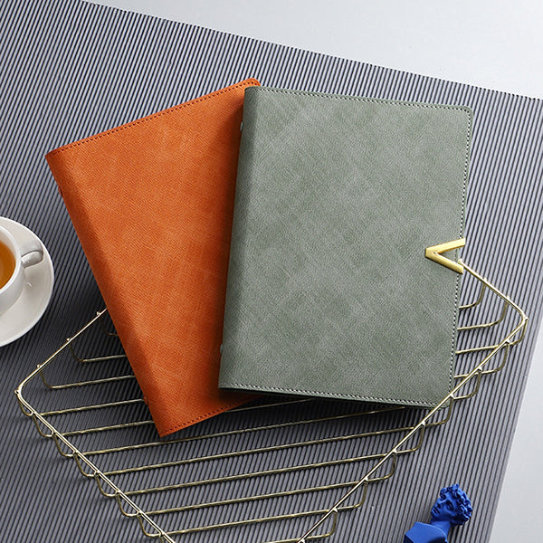 25K活頁工商日誌-PU皮商務記事本